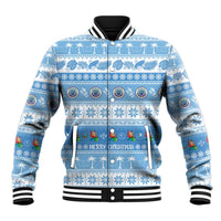 FSM Christmas Baseball Jacket Merry Xmas Federated States of Micronesia - Polynesian Pride