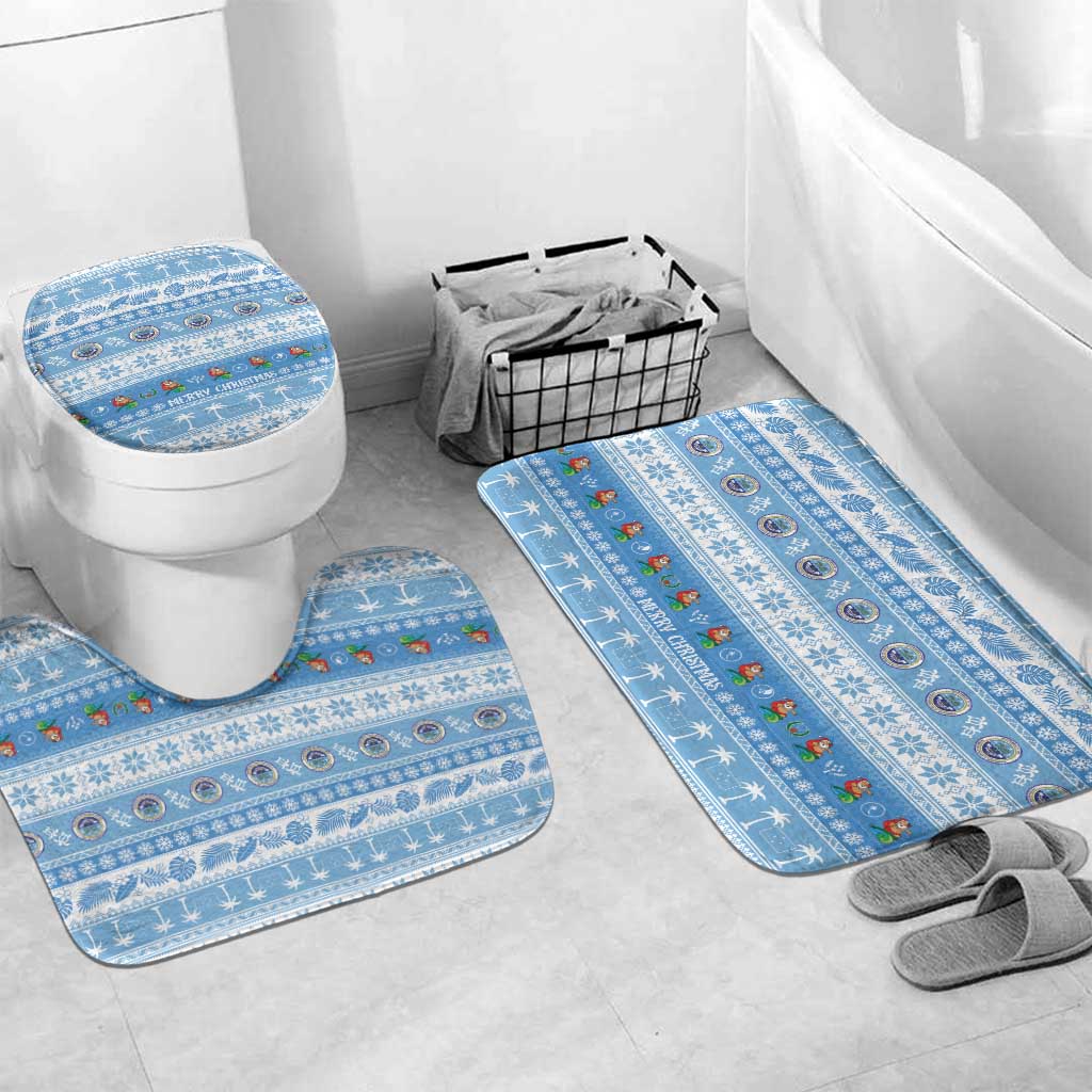 FSM Christmas Bathroom Set Merry Xmas Federated States of Micronesia - Polynesian Pride