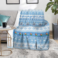 FSM Christmas Blanket Merry Xmas Federated States of Micronesia - Polynesian Pride