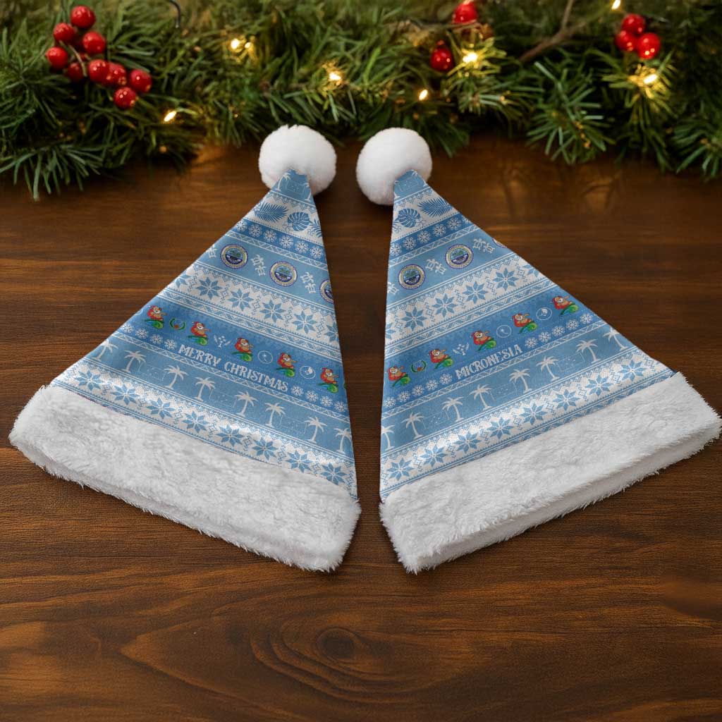 FSM Christmas Santa Hat Merry Xmas Federated States of Micronesia - Polynesian Pride