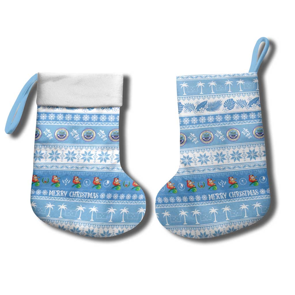 FSM Christmas Stocking Merry Xmas Federated States of Micronesia - Polynesian Pride