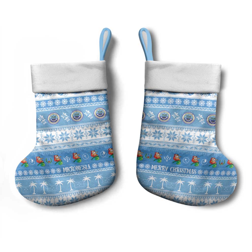 FSM Christmas Stocking Merry Xmas Federated States of Micronesia - Polynesian Pride