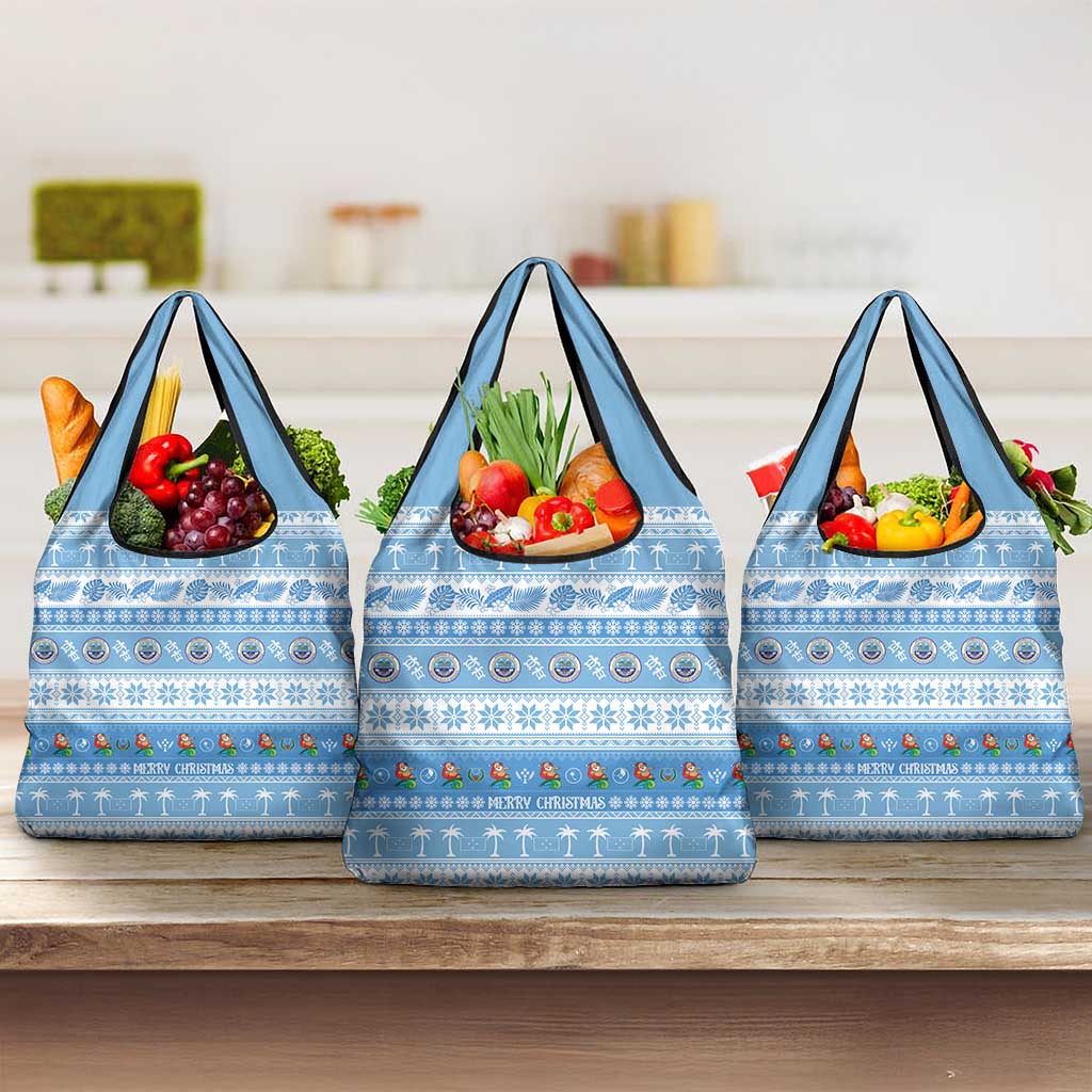 FSM Christmas Grocery Bag Merry Xmas Federated States of Micronesia - Polynesian Pride