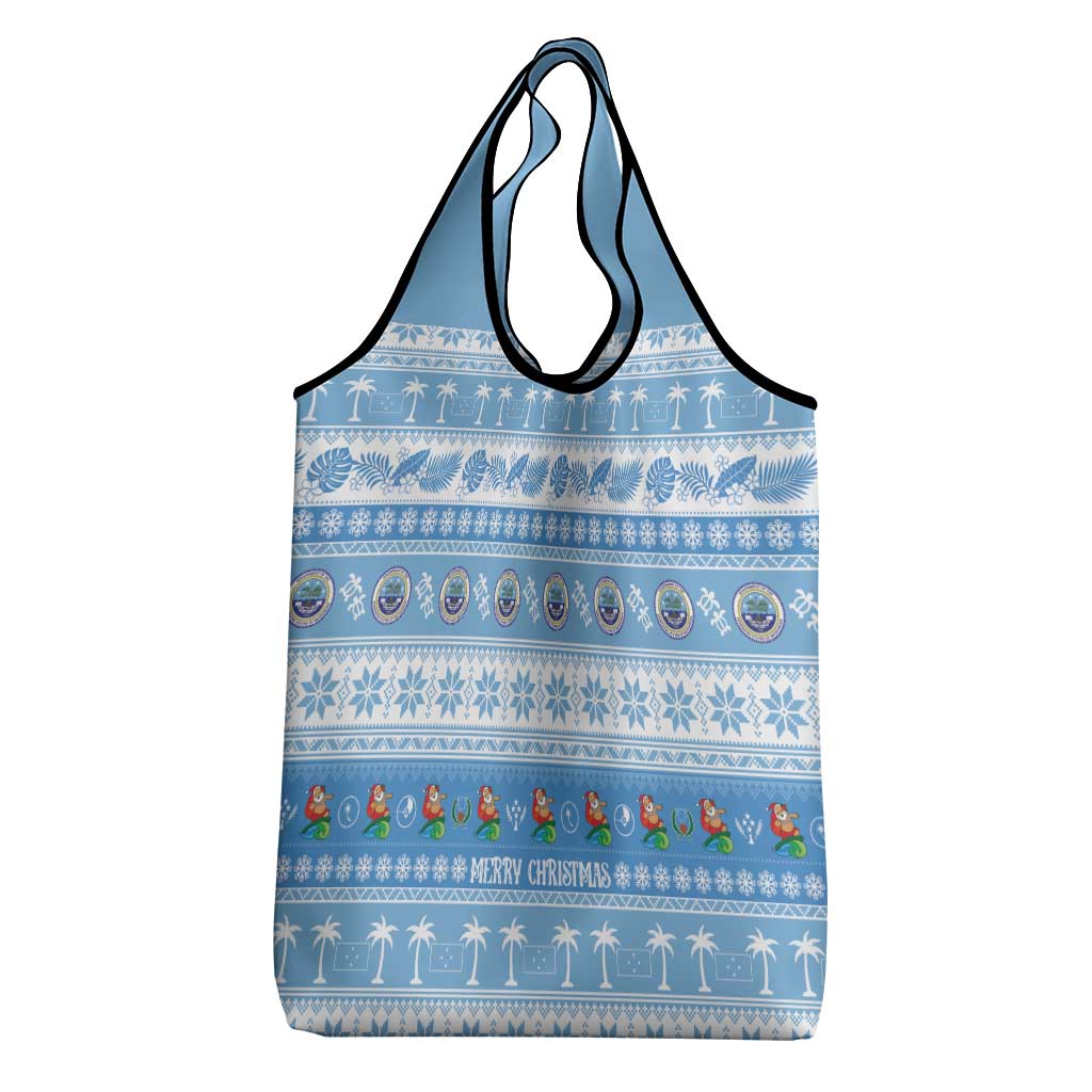 FSM Christmas Grocery Bag Merry Xmas Federated States of Micronesia - Polynesian Pride