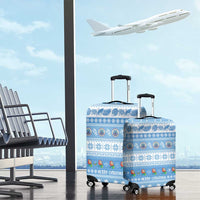 FSM Christmas Luggage Cover Merry Xmas Federated States of Micronesia - Polynesian Pride
