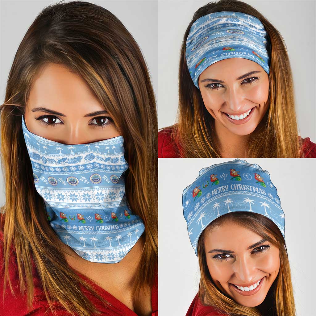 FSM Christmas Neck Gaiter Merry Xmas Federated States of Micronesia - Polynesian Pride