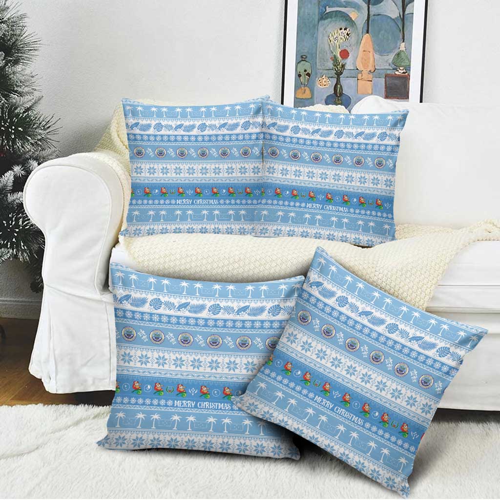 FSM Christmas Pillow Cover Merry Xmas Federated States of Micronesia - Polynesian Pride