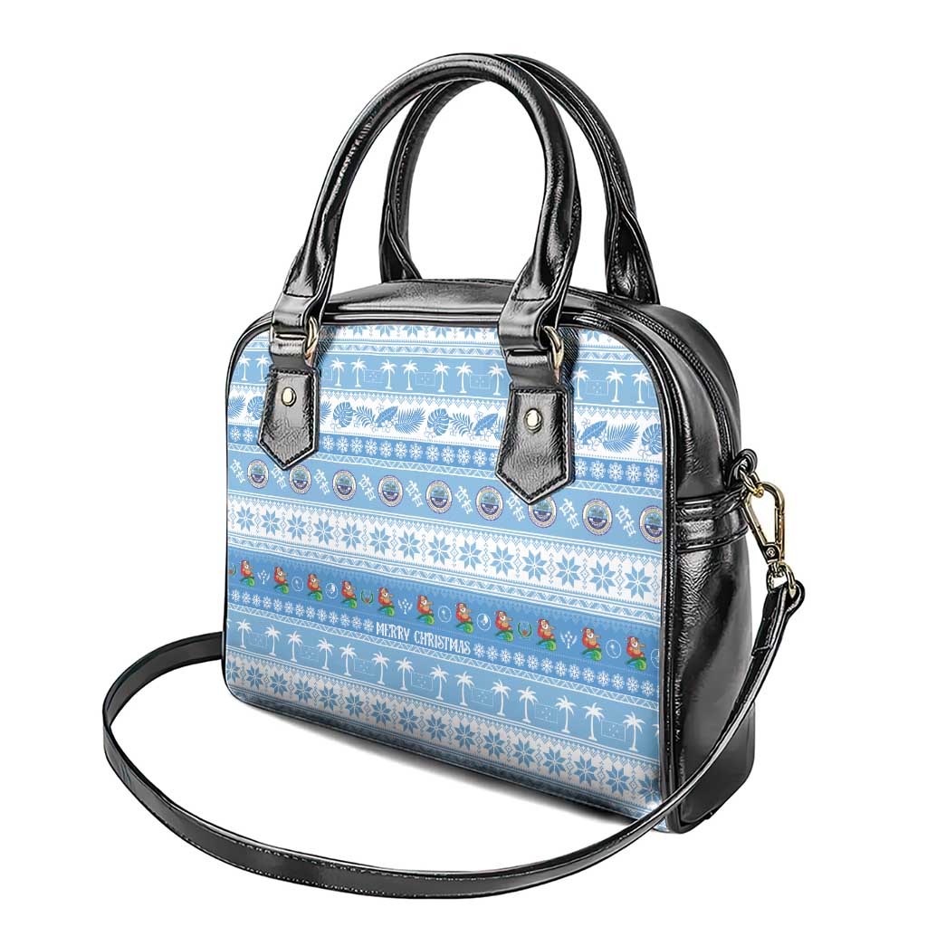 FSM Christmas Shoulder Handbag Merry Xmas Federated States of Micronesia - Polynesian Pride