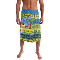 Palau Christmas Lavalava Chilling Santa Ungil Kurismas - Polynesian Pride