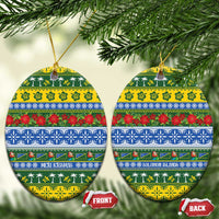 Solomon Islands Christmas Ceramic Ornament The Solomons Melanesian Meri Krismas - Polynesian Pride