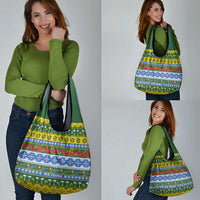 Solomon Islands Christmas Grocery Bag The Solomons Melanesian Meri Krismas - Polynesian Pride