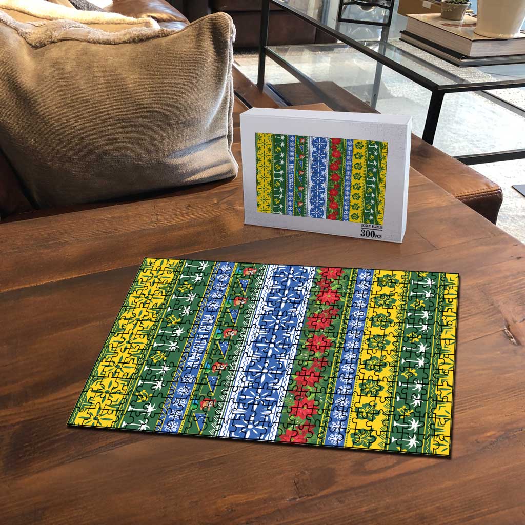 Solomon Islands Christmas Puzzle The Solomons Melanesian Meri Krismas - Polynesian Pride