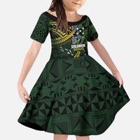 Solomon Islands Family Matching Puletasi and Hawaiian Shirt 677 Proud Crocodile Melanesian Pattern - Polynesian Pride