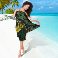Solomon Islands Sarong 677 Proud Crocodile Melanesian Pattern - Polynesian Pride