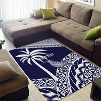 Nadi Fiji 2026 Rugby Custom Area Rug Kikau Fijian Tapa Pattern LT14 - Polynesian Pride