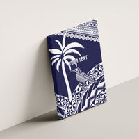 Nadi Fiji 2026 Rugby Custom Canvas Wall Art Kikau Fijian Tapa Pattern LT14 - Polynesian Pride