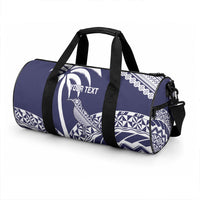 Nadi Fiji 2026 Rugby Custom Duffle Bag Kikau Fijian Tapa Pattern LT14 - Polynesian Pride