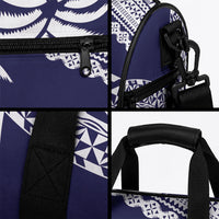 Nadi Fiji 2026 Rugby Custom Duffle Bag Kikau Fijian Tapa Pattern LT14 - Polynesian Pride