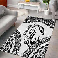 Nadroga Fiji 2026 Rugby Custom Area Rug Stallion Fijian Tapa Pattern LT14 - Polynesian Pride