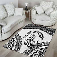Nadroga Fiji 2026 Rugby Custom Area Rug Stallion Fijian Tapa Pattern LT14 - Polynesian Pride