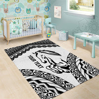 Nadroga Fiji 2026 Rugby Custom Area Rug Stallion Fijian Tapa Pattern LT14 - Polynesian Pride