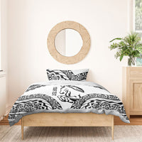 Nadroga Fiji 2026 Rugby Custom Bedding Set Stallion Fijian Tapa Pattern LT14 - Polynesian Pride
