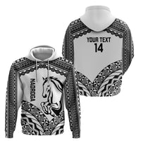 Nadroga Fiji 2026 Rugby Custom Hoodie Stallion Fijian Tapa Pattern LT14 - Polynesian Pride