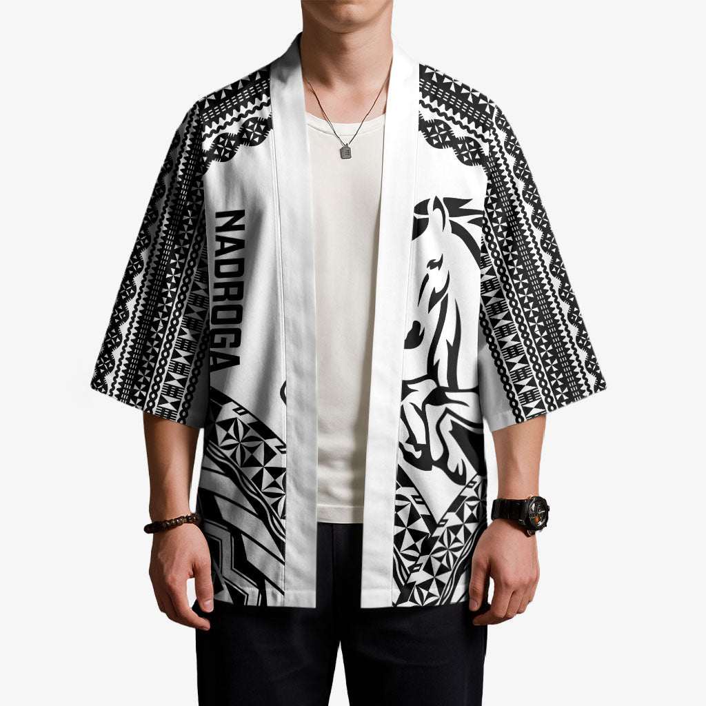 Nadroga Fiji 2026 Rugby Custom Kimono Stallion Fijian Tapa Pattern LT14 - Polynesian Pride