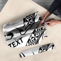 Nadroga Fiji 2026 Rugby Custom Umbrella Stallion Fijian Tapa Pattern LT14 - Polynesian Pride