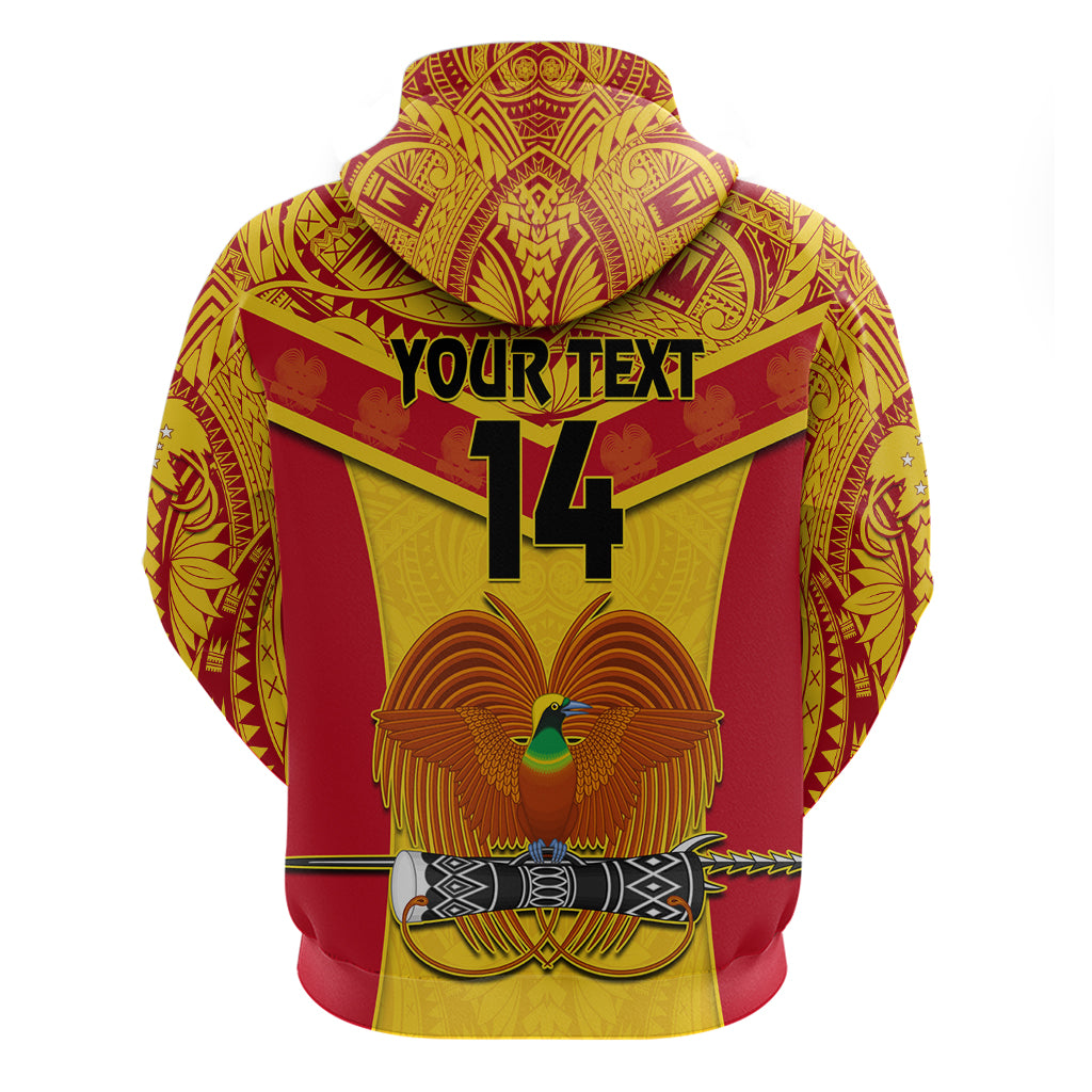 Custom Papua New Guinea Rugby Hoodie 2023 Go Kumuls Pacific Dynamic Style LT14 - Polynesian Pride