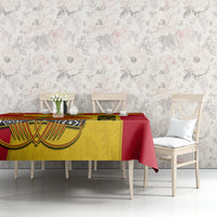 Papua New Guinea Rugby Tablecloth 2023 Go Kumuls Pacific Dynamic Style LT14 - Polynesian Pride