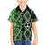 Green Aotearoa Hawaiian Shirt Taniko Motifs With Paua Shell Kowhaiwhai