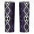 Purple Aotearoa Skinny Tumbler Taniko Motifs With Paua Shell Kowhaiwhai