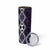 Purple Aotearoa Skinny Tumbler Taniko Motifs With Paua Shell Kowhaiwhai