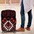 Aotearoa Kiwi Taniko Luggage Cover Silver Fern With Maori Koru Pattern