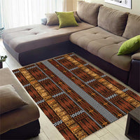 Malo e Lelei Tonga Area Rug Tongan Ngatu Tapa Cloth - Polynesian Pride