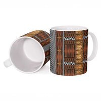 Malo e Lelei Tonga Ceramic Mug Tongan Ngatu Tapa Cloth - Polynesian Pride