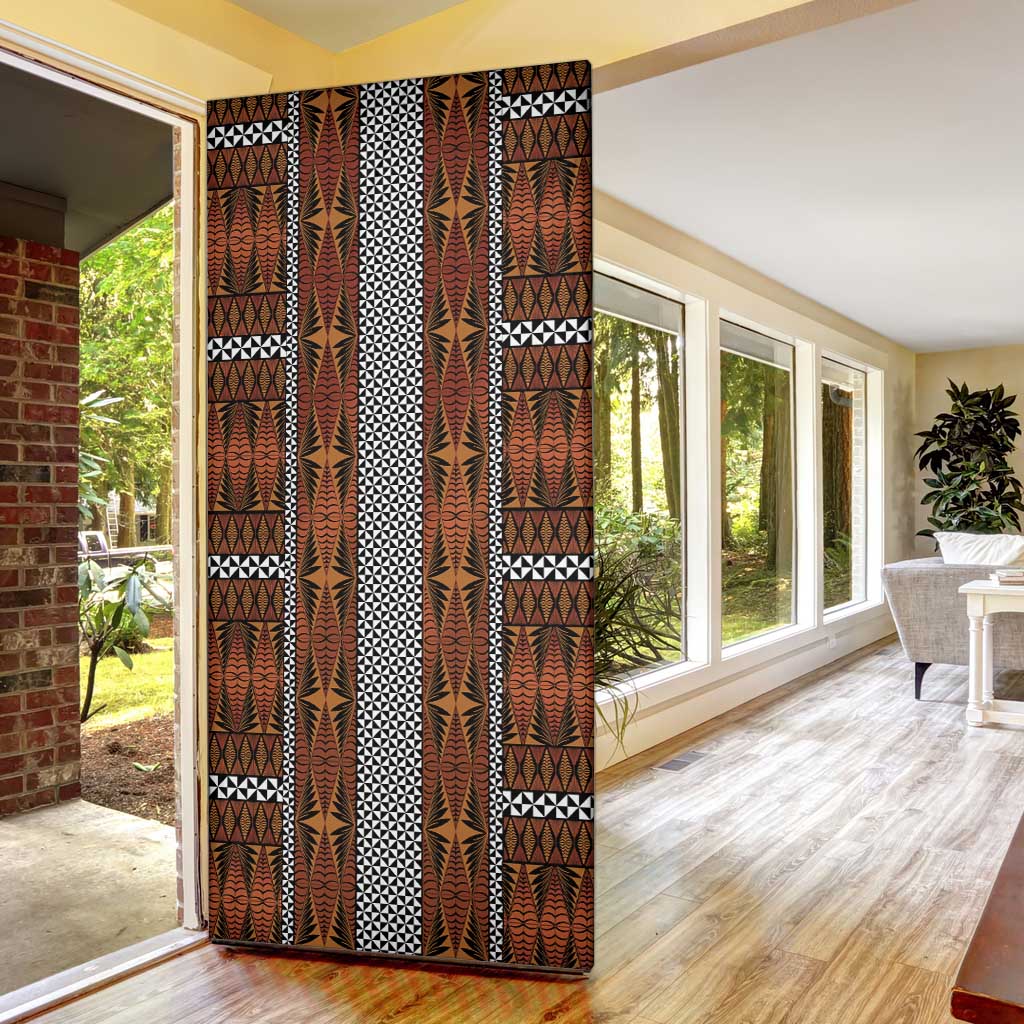 Malo e Lelei Tonga Door Cover Tongan Ngatu Tapa Cloth - Polynesian Pride