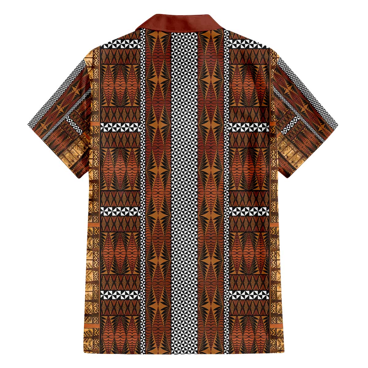 Malo e Lelei Tonga Family Matching Off The Shoulder Long Sleeve Dress and Hawaiian Shirt Tongan Ngatu Tapa Cloth LT14 - Polynesian Pride