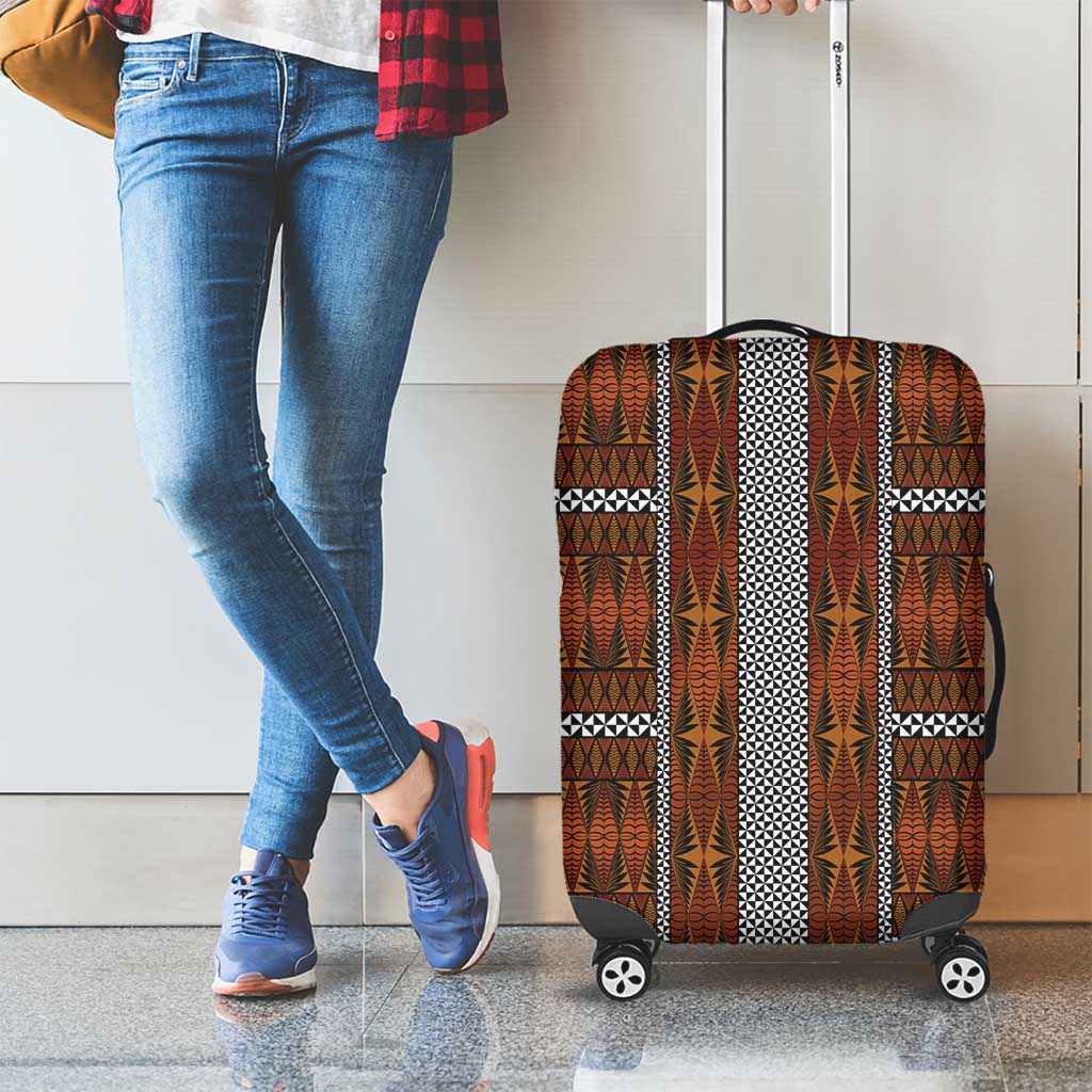 Malo e Lelei Tonga Luggage Cover Tongan Ngatu Tapa Cloth - Polynesian Pride