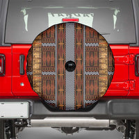 Malo e Lelei Tonga Spare Tire Cover Tongan Ngatu Tapa Cloth - Polynesian Pride