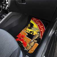 New Zealand And Australia ANZAC Day Car Mats Aboriginal Maori Starring Night Style