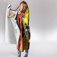 New Zealand And Australia ANZAC Day Hooded Blanket Aboriginal Maori Starring Night Style