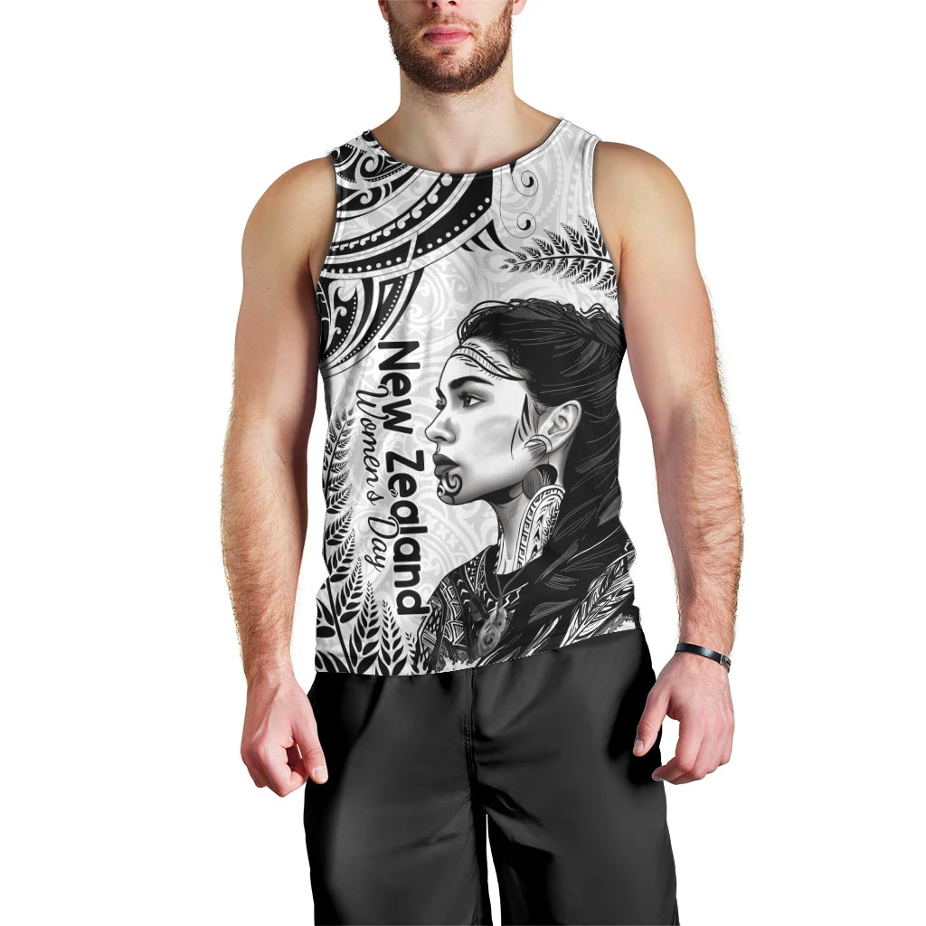 New Zealand Women's Day Men Tank Top Aotearoa Kia Whakapumau Te Mana Wahine LT14 - Polynesian Pride