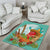 Hawaii Cinco de Mayo Area Rug Chili Pepper Hula Girl Tropical Vibes