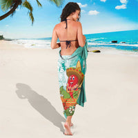 Hawaii Cinco de Mayo Sarong Chili Pepper Hula Girl Tropical Vibes