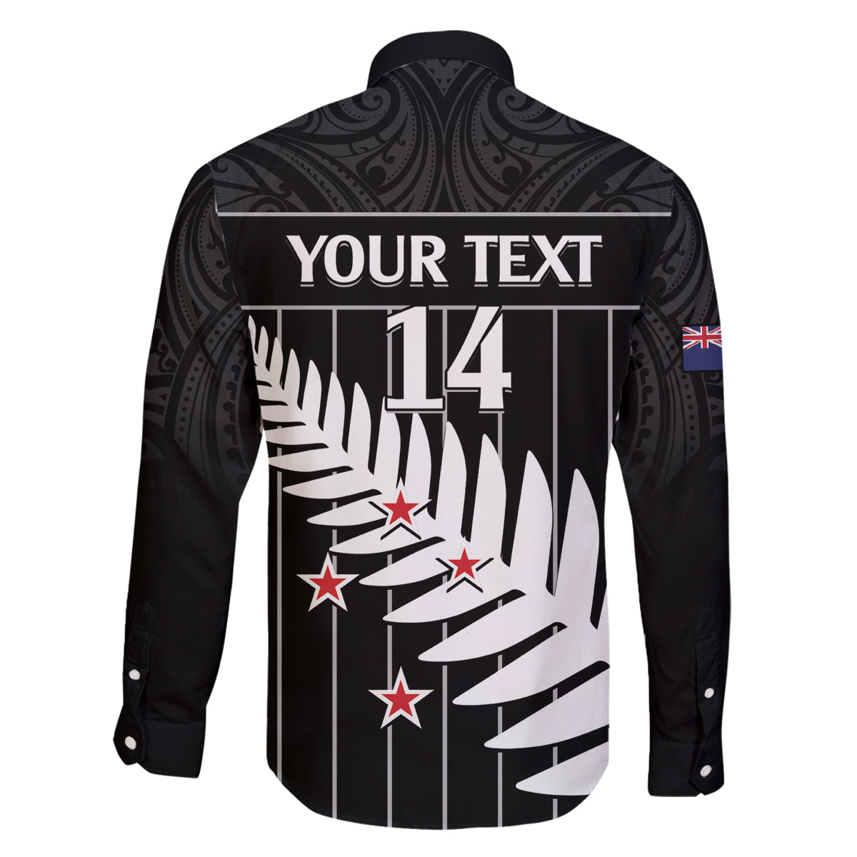 Custom New Zealand Silver Fern Cricket Family Matching Tank Maxi Dress and Hawaiian Shirt Aotearoa Maori Go Black Cap LT14 - Polynesian Pride