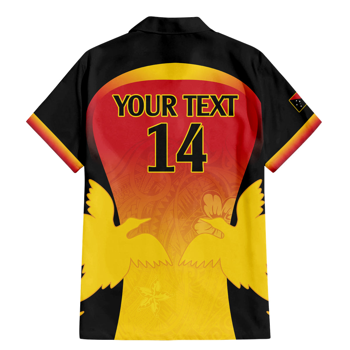 Custom Papua New Guinea Cricket Family Matching Mermaid Dress and Hawaiian Shirt 2024 Go PNG LT14 - Polynesian Pride