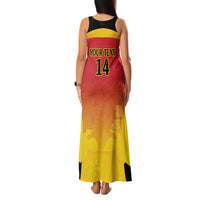 Custom Papua New Guinea Cricket Family Matching Tank Maxi Dress and Hawaiian Shirt 2024 Go PNG LT14 - Polynesian Pride