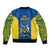 Solomon Islands Rugby Sleeve Zip Bomber Jacket Pacific Go Solies LT14 - Polynesian Pride